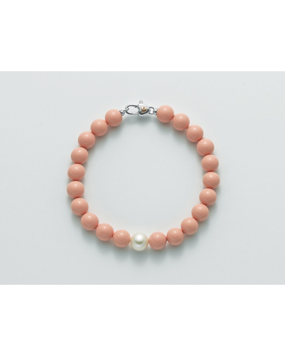Bracciale Miluna collezione Terra e Mare CORALLO ROSA