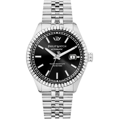 Orologio automatico uomo Philip Watch Caribe Black