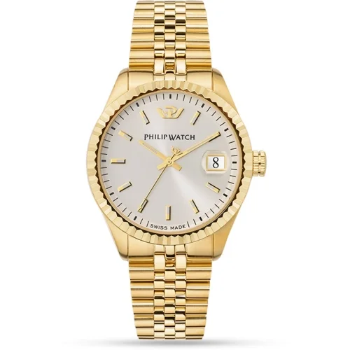 Orologio Uomo Philip Watch Caribe Gold